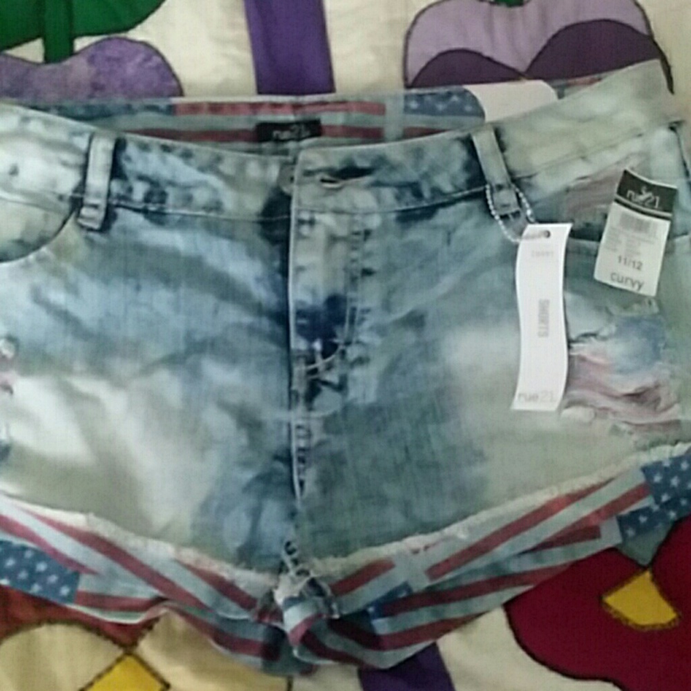 American flag shorts